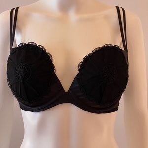 NWT LA PERLA Black “Sexy” Black Bra